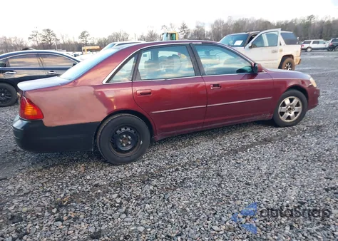 2001 Toyota Avalon Xl z USA, uszkodzony, nr VIN 4T1BF28B61U194841